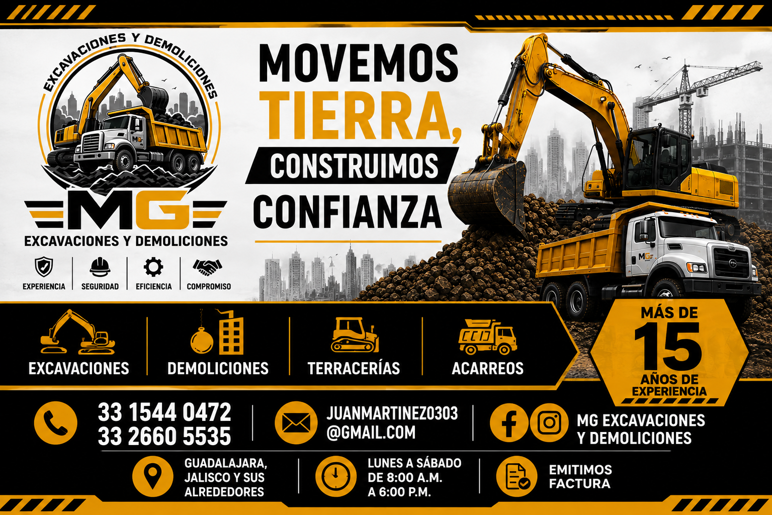 Lona publicitaria MG