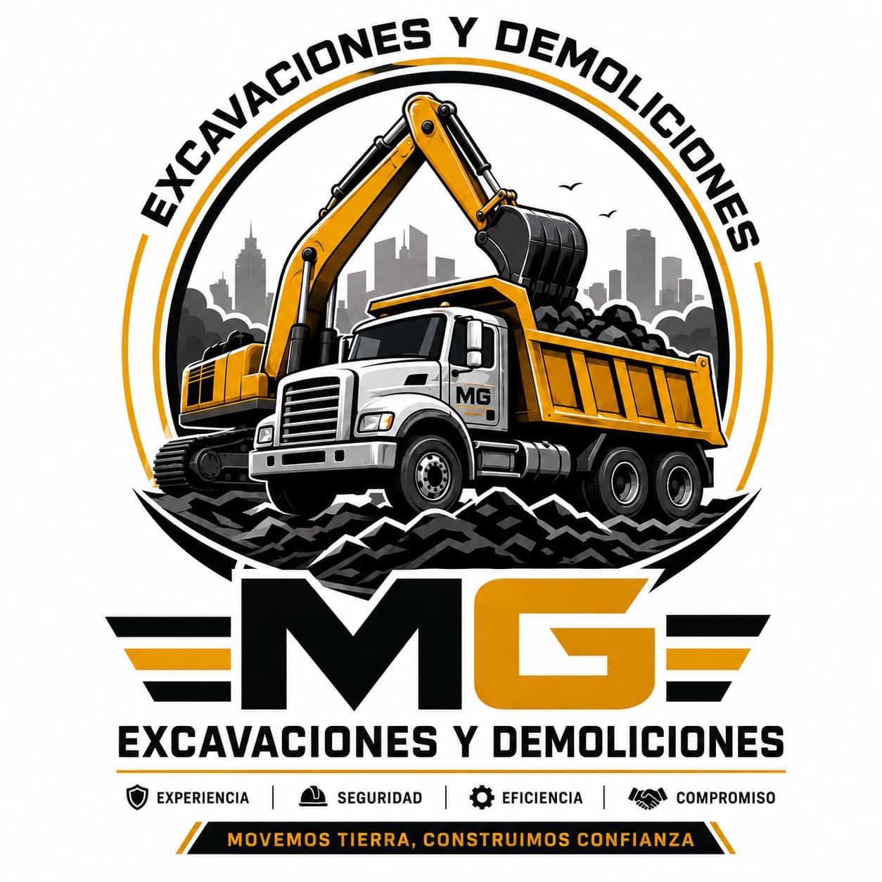 Información corporativa MG Excavaciones y Demoliciones
